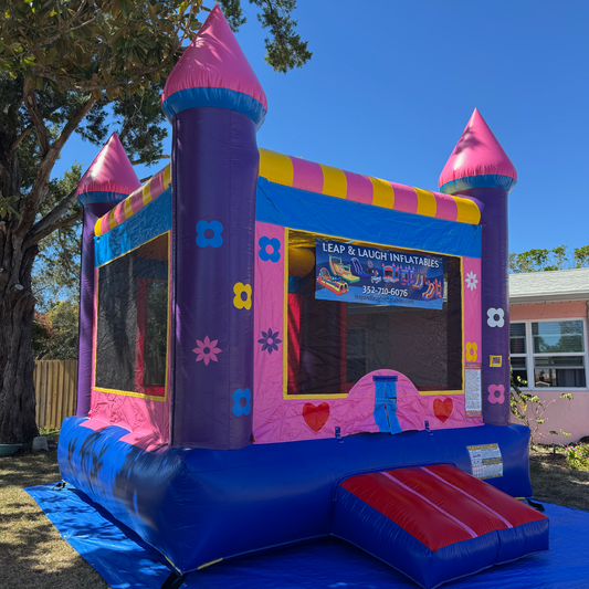 Princess Castle Bouncy House - 6 hours