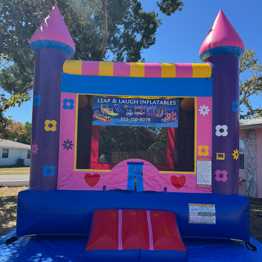 Princess Castle Bouncy House - 6 hours